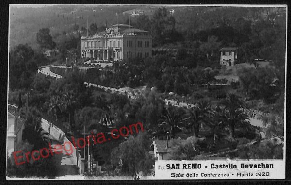ag5075 - CARTOLINA D'EPOCA - Imperia Provincia - Sanremo   1920