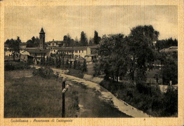 ab5031 -  CARTOLINA  D'EPOCA -  Varese Provincia  : CASTELLANZA 1942