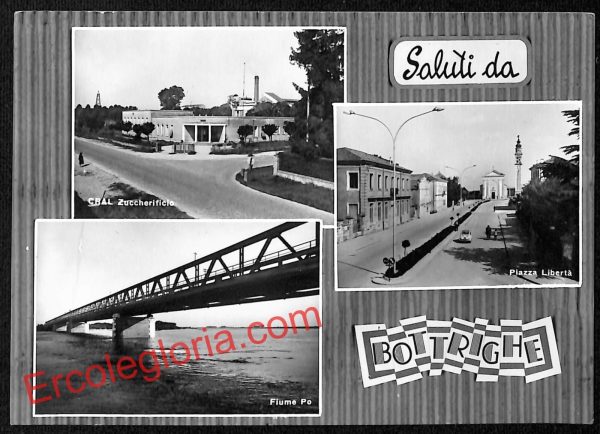 ai1176 - CARTOLINA D'EPOCA - Rovigo Provincia - Bottrighe