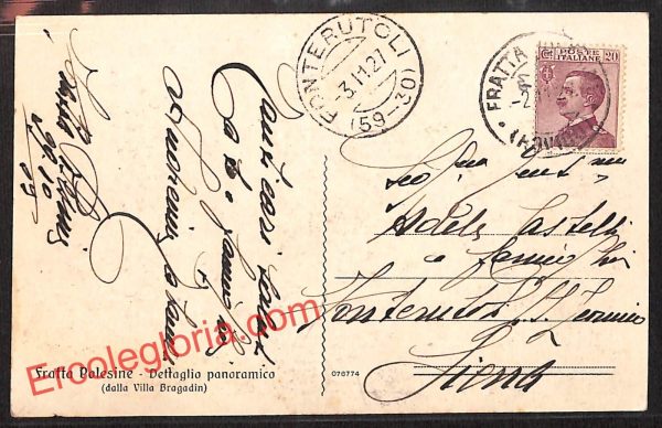 ai1189 - CARTOLINA D'EPOCA - Rovigo Provincia - Fratta Polesine - immagine 2