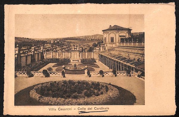 ac3187 - CARTOLINA  D'EPOCA - Perugia Provincia - COLLE DEL CARDINALE  1924