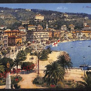 ag1428 - CARTOLINA D'EPOCA - Genova Provincia - Santa Margherita Ligure