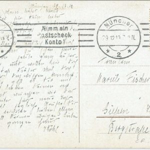 66499 - GERMANY: Bayern - POSTAL HISTORY -  STAMP on POSTCARD - Banking 1919