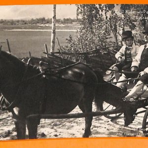 AA8361 - VINTAGE POSTCARD - CINEMA  ACTORI : EGIL EIDE AND PALLE BRUNIUS