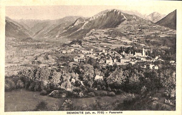 ab4439  -  CARTOLINA  D'EPOCA -  Cuneo Provincia -  DEMONTE