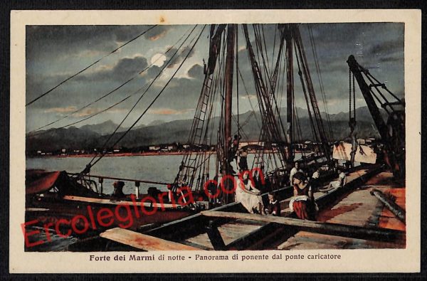 ag6582 - CARTOLINA D'EPOCA - Lucca Provincia - Forte dei Marmi