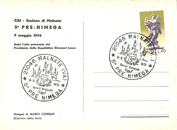 ab5196 -  CARTOLINA  D'EPOCA -  Varese Provincia  : MALNATE - immagine 2