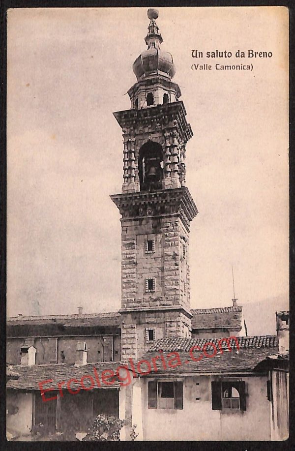 ae4240 - CARTOLINA D'EPOCA - Brescia Provincia - Breno
