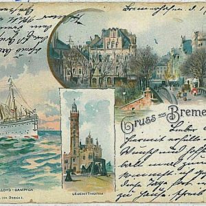33065 - Ansichtskarten VINTAGE  POSTCARD - Deutschland GERMANY - Bremerhaven