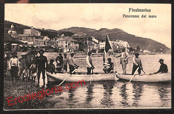 ai5113 - CARTOLINA D'EPOCA - Savona Provincia - Finalmarina