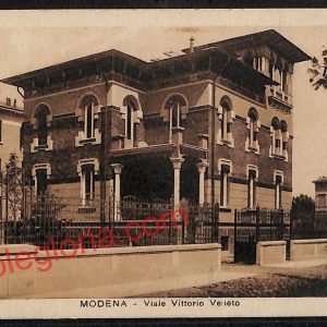ag9365 - CARTOLINA D'EPOCA - Modena Città - Viale Vittorio Veneto