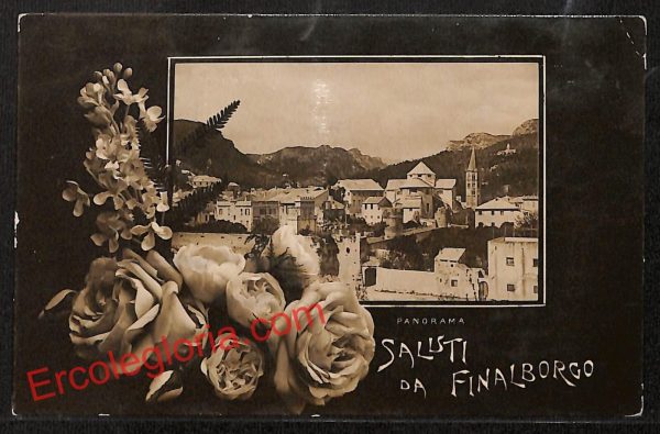 ai5122 - CARTOLINA D'EPOCA - Savona Provincia - Finalborgo