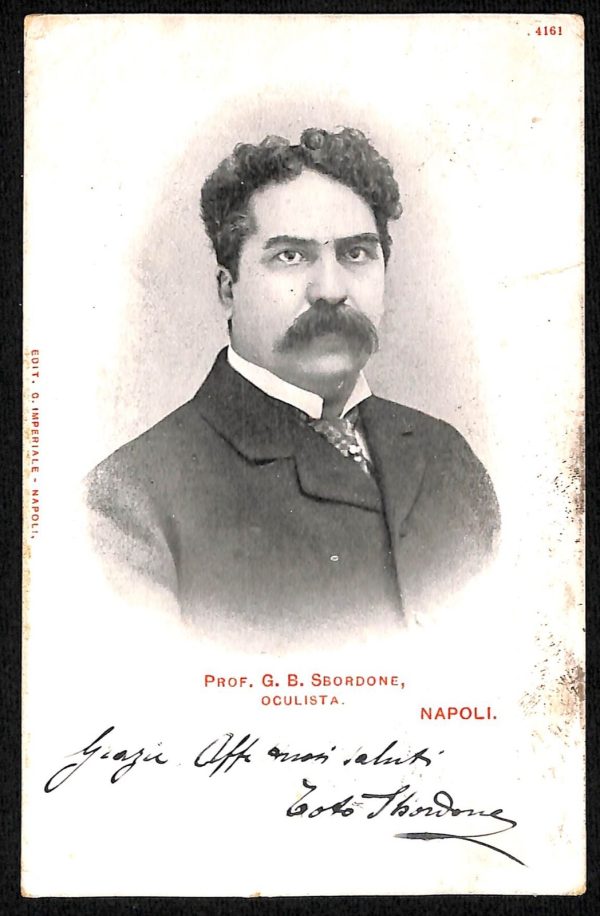 ab8051 - CARTOLINA  D'EPOCA - Napoli  Città - G. B. Sbordone