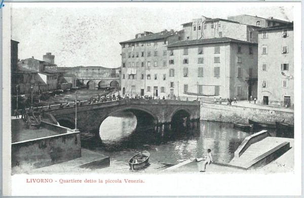 73313  - CARTOLINA d'Epoca: LIVORNO Città -  PICCOLA VENEZIA