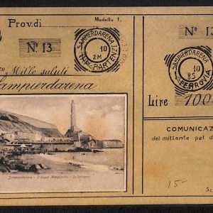 ag1465 - CARTOLINA D'EPOCA - Genova Provincia - Sampierdarena  1913