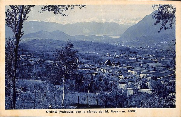 ab5247 -  CARTOLINA  D'EPOCA -  Varese Provincia  : ORINO