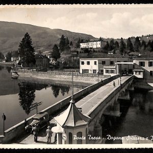 ab5262 -  CARTOLINA  D'EPOCA -  Varese Provincia  : PONTE TRESA