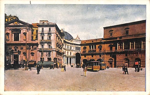 ab8080 - CARTOLINA  D'EPOCA - Napoli  Città - Piazza S. Ferdinando