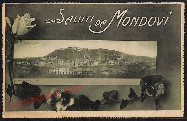 ae5823 - CARTOLINA D'EPOCA - Cuneo Provincia - Mondovì