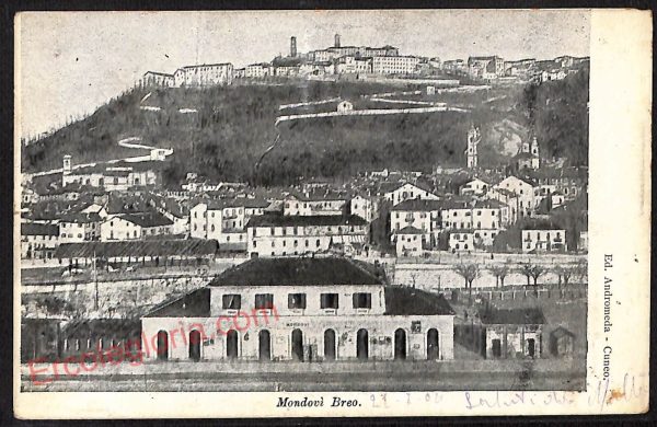 ae5825 - CARTOLINA D'EPOCA - Cuneo Provincia - Mondovì  1904