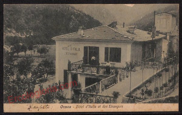 ae5834 - CARTOLINA D'EPOCA - Cuneo Provincia - Ormea