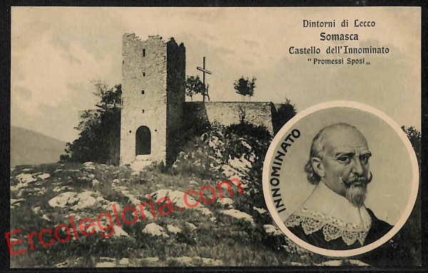 ag5925 - CARTOLINA D'EPOCA - Lecco Città - Promessi Sposi