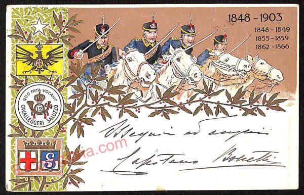 ae5873 - CARTOLINA D'EPOCA - Cuneo Provincia - Saluzzo  1904