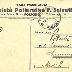 ac2757 - CARTOLINA  D'EPOCA - Perugia Provincia - FOLIGNO