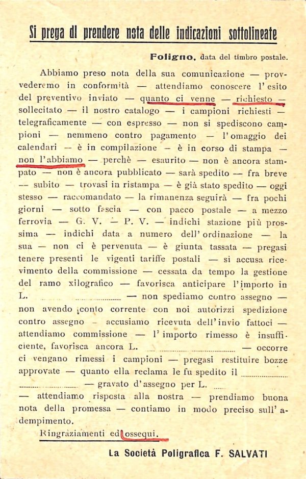 ac2757 - CARTOLINA  D'EPOCA - Perugia Provincia - FOLIGNO - immagine 2