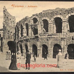 ae2939 - CARTOLINA  D'EPOCA - Verona Città - Anfiteatro