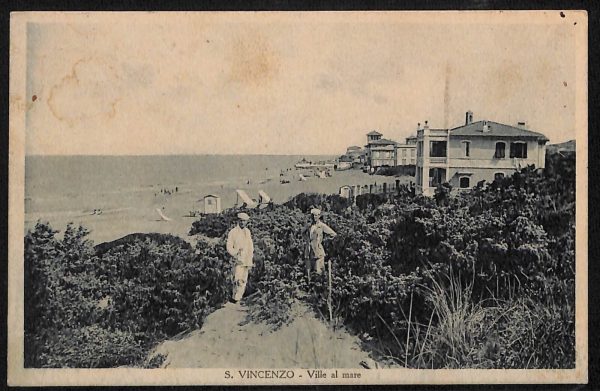 ac8307 - CARTOLINA D'EPOCA - Livorno Provincia - San Vincenzo