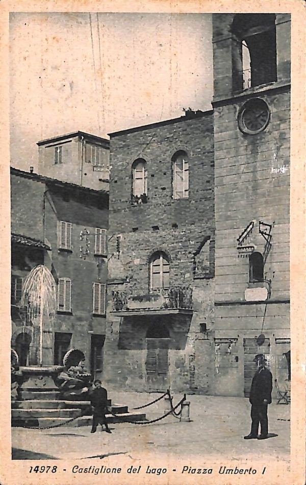 ac3189 - CARTOLINA  D'EPOCA - Perugia Provincia - CASTIGLIONE