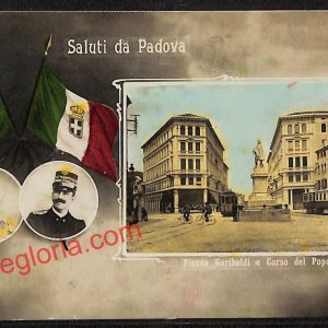 ah4330 - CARTOLINA D'EPOCA - Padova Città - Corso del Popolo