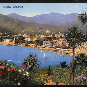 ag1472 - CARTOLINA D'EPOCA - Genova Provincia - Sestri Levante