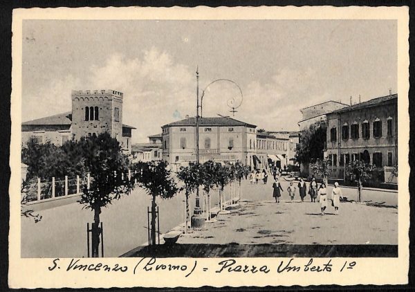 ac8318 - CARTOLINA D'EPOCA - Livorno Provincia - San Vincenzo