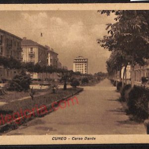 ae5647 - CARTOLINA D'EPOCA - Cuneo Città - Corso Dante