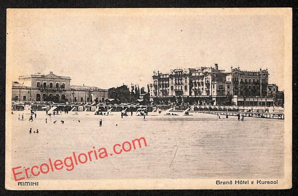 ai0693 - CARTOLINA D'EPOCA - Rimini Città - Grand Hotel Kursaal