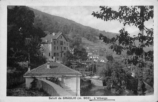 ab5076 -  CARTOLINA  D'EPOCA -  Varese Provincia  : GRAGLIO