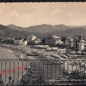 ag1476 - CARTOLINA D'EPOCA - Genova Provincia - Sestri Levante