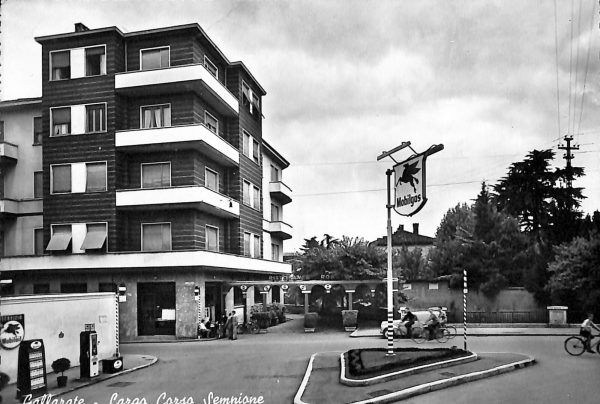 ab5086 -  CARTOLINA  D'EPOCA -  Varese Provincia  : GALLARATE  1961