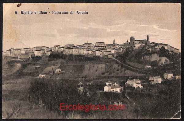 ae0625 - CARTOLINA  D'EPOCA - Ascoli Piceno Provincia - Sant' Elpidio a Mare
