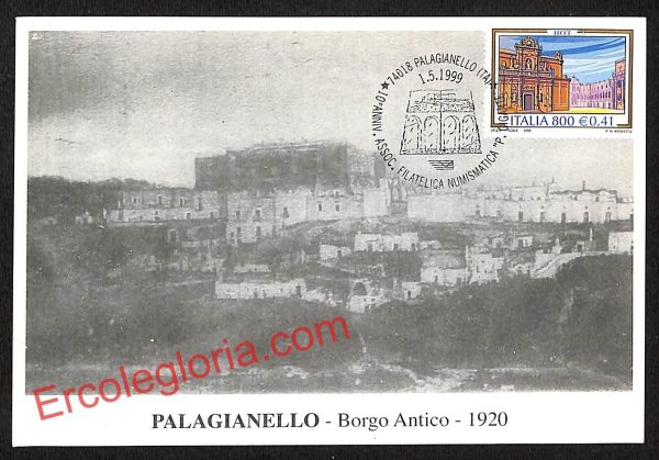 ai7439 - CARTOLINA D' EPOCA - Taranto Provincia - Palagianello