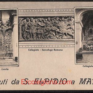 ae0626 - CARTOLINA  D'EPOCA - Ascoli Piceno Provincia - Sant' Elpidio a Mare