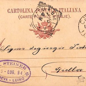 ab5158 -  CARTOLINA  D'EPOCA -  Varese Provincia  : LUINO