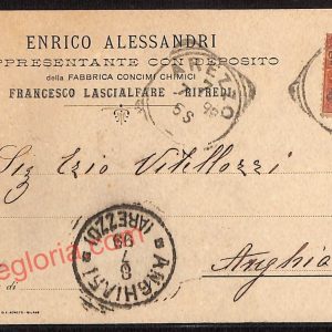 ae7856 - CARTOLINA D'EPOCA - Firenze Provincia - Rifredi  1899