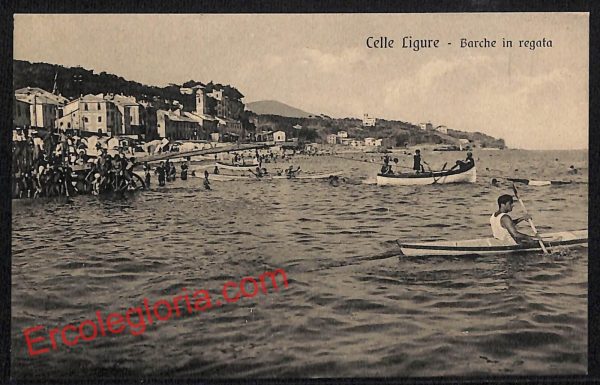ai5062 - CARTOLINA D'EPOCA - Savona Provincia - Celle Ligure