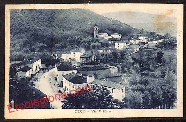 ai5071 - CARTOLINA D'EPOCA - Savona Provincia - Dego