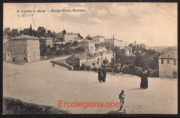 ae0628 - CARTOLINA  D'EPOCA - Ascoli Piceno Provincia - Sant' Elpidio a Mare