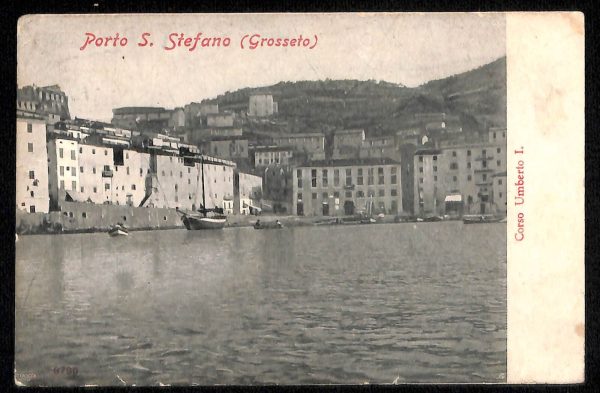 ab3970    - CARTOLINA d'Epoca -  Grosseto Provincia - PORTO S. STEFANO