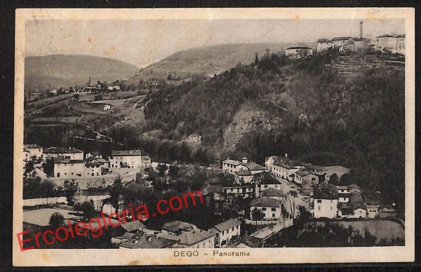 ai5072 - CARTOLINA D'EPOCA - Savona Provincia - Dego